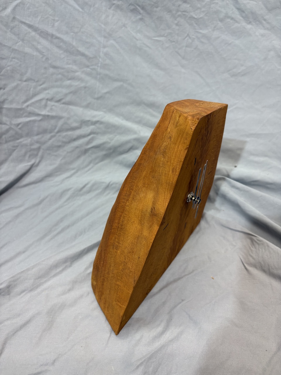 Holzuhr, Funkwerk, 21 cm hoch